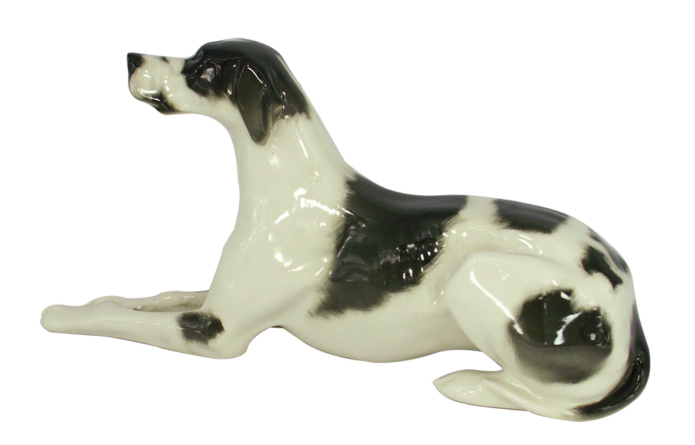 pointer dog figurine